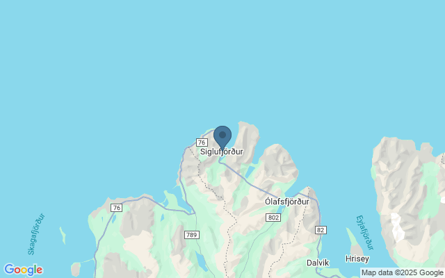 Kaart met locatie Folk Music Festival